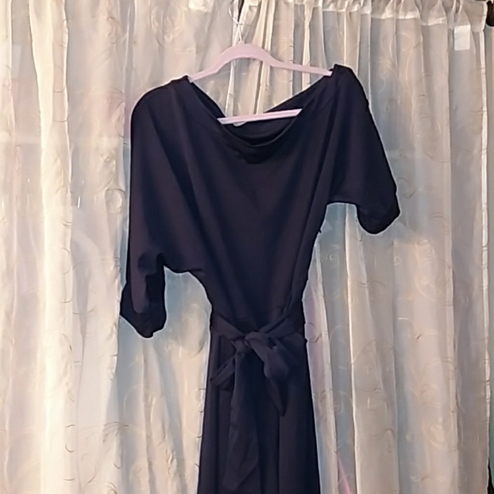 Navy blue jumpsuit